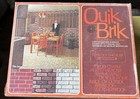 Vintage Quick Brik Red Fireproof 2 Boxes 39 Bricks Wall Covering 10 Square Ft — photo 3