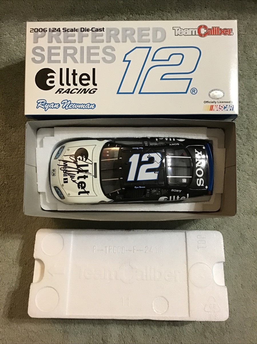 AUTOGRAPHED 2006 Team Caliber RYAN NEWMAN #12 Alltel Dodge