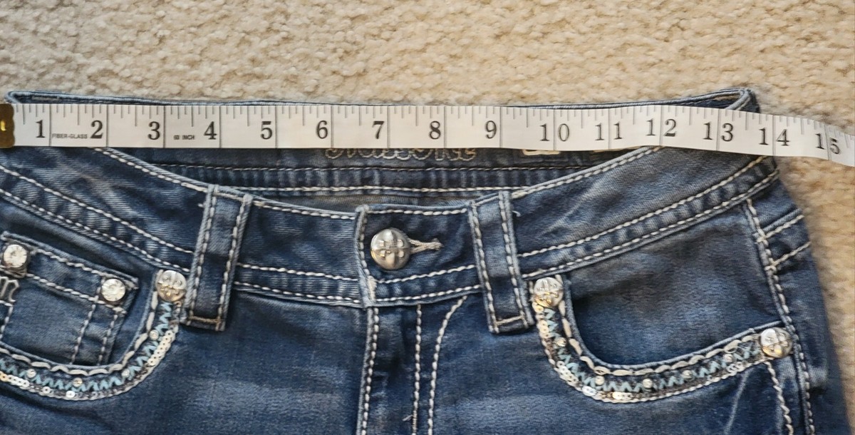 Miss Me Signature Cuffed Skinny, Style JY7682CK3, Denim Miss Me Signature Cuffed Skinny, Style JY7682CK3, Denim