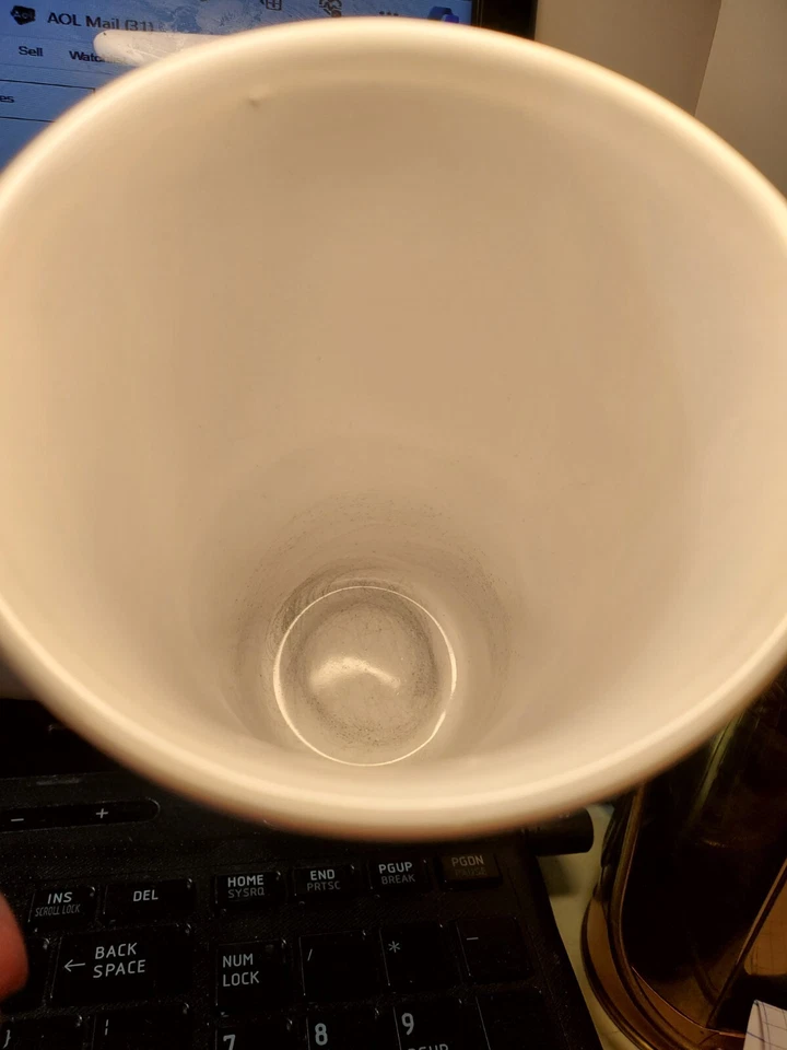 RARE Large Vintage Simplicity Patterns Coffee Tea Cup 16 fl oz 6" Foto 4 de 4