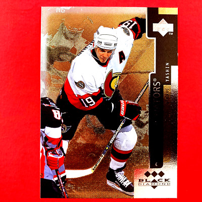 Alexei Yashin 1997-98 Black Diamond Triple Diamond Parallel #111 Ottawa Senators