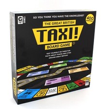 Great British Taxi Family Board Game  With Over 400  Questions.