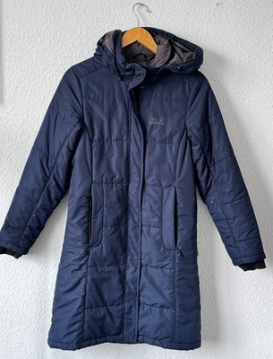 Jack Wolfskin Women's STORMLOCK Active Insulated Winter Parka - Navy Blue