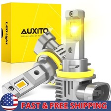 CSP H11 H8 Headlight H9 Fog LED Light Bulbs High Low 6500K YELLOW GOLEDEN 2/4x