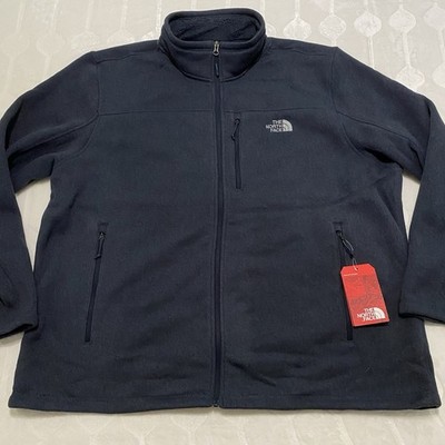 NWT The North Face Men's Full Zip Fleece Jacket 3XL Navy Blue Outdoor Camping