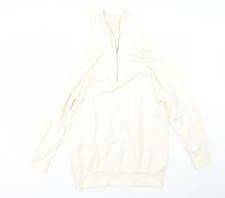 Womens UK Size M Wallis Ivory Pullover Sweatshirt