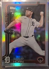 2025 Topps Update Series - Bailey Horn #US162 Rainbow Foil (RC)