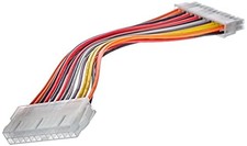 StarTech.com 8in 24 Pin ATX 2.01 Power Extension Cable - Power extension cable -