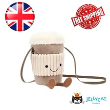 Amuseables Coffee-To-Go Pink Bag Jellycat | Jelly Journal
