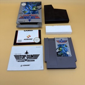 Jeu Nintendo NES - TOP GUN SECOND MISSION  - FRA - complet