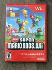 New ListingNew Super Mario Bros. Wii Nintendo Wii - CIB w/Manual! Tested + Clean Disc!