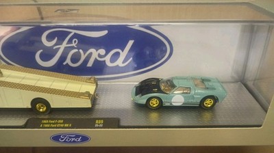 M2 Auto Hauler Series 89 : 1969 Ford F-350 & 1966 Ford GT40 MK II
