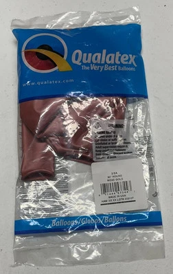 Qualatex 30” Rose Gold Latex Balloons—2 Pack—RARE-OUT OF PRODUCTION ****