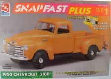 1/25 AMT / ERTL 1950 Chevrolet 3100 Pickup SNAPFAST #6665 OOP/HTF