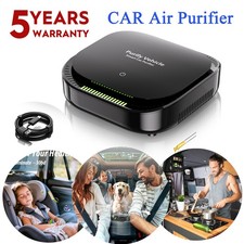 Room Car Air Purifier Cleaner HEPA Filter Remove Odor Dust Mold Home Allergies