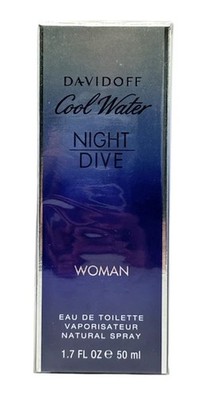 Davidoff COOL WATER WOMAN NIGHT DIVE EDT 50ML