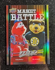 2025-26 Upper Deck MVP Mascot Battle #MB6 Youppi/Blades The Bruin