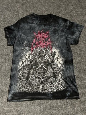 Waking The Cadaver Unique Leader Records Tie Dye T Shirt Small