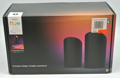 Philips Hue Play 2x Wallwasher (black) 220-240V 10,3 W LED DEKO *NEU *HÄNDLER*