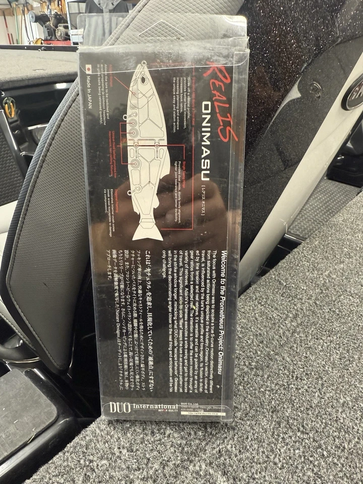 Señuelo de cebo flotante Duo Realis Onimasu 188F 7,4" 2,5 oz - Bajo de boca grande ND Foto 3 de 3