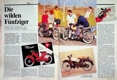 Oldtimer Markt 02/1992 Modellreport Kreidler - ein interessanter Bericht auf 6 S