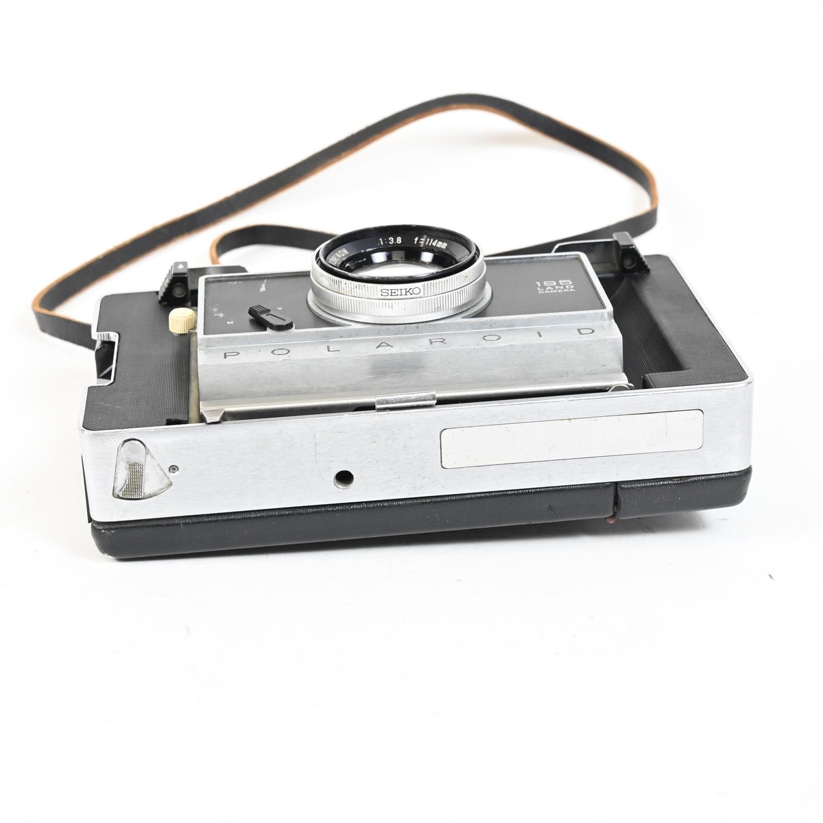Polaroid Land Camera Model 195 w/Tominon 114mm f3.8 Tomioka Lens