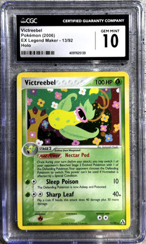 Victreebel graded CGC 10 for sale on eBay
