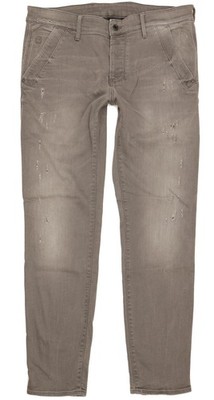 G-Star Bronson  Damen Grau Tapered Slim Stretch Jeans W34 L34 (102702)