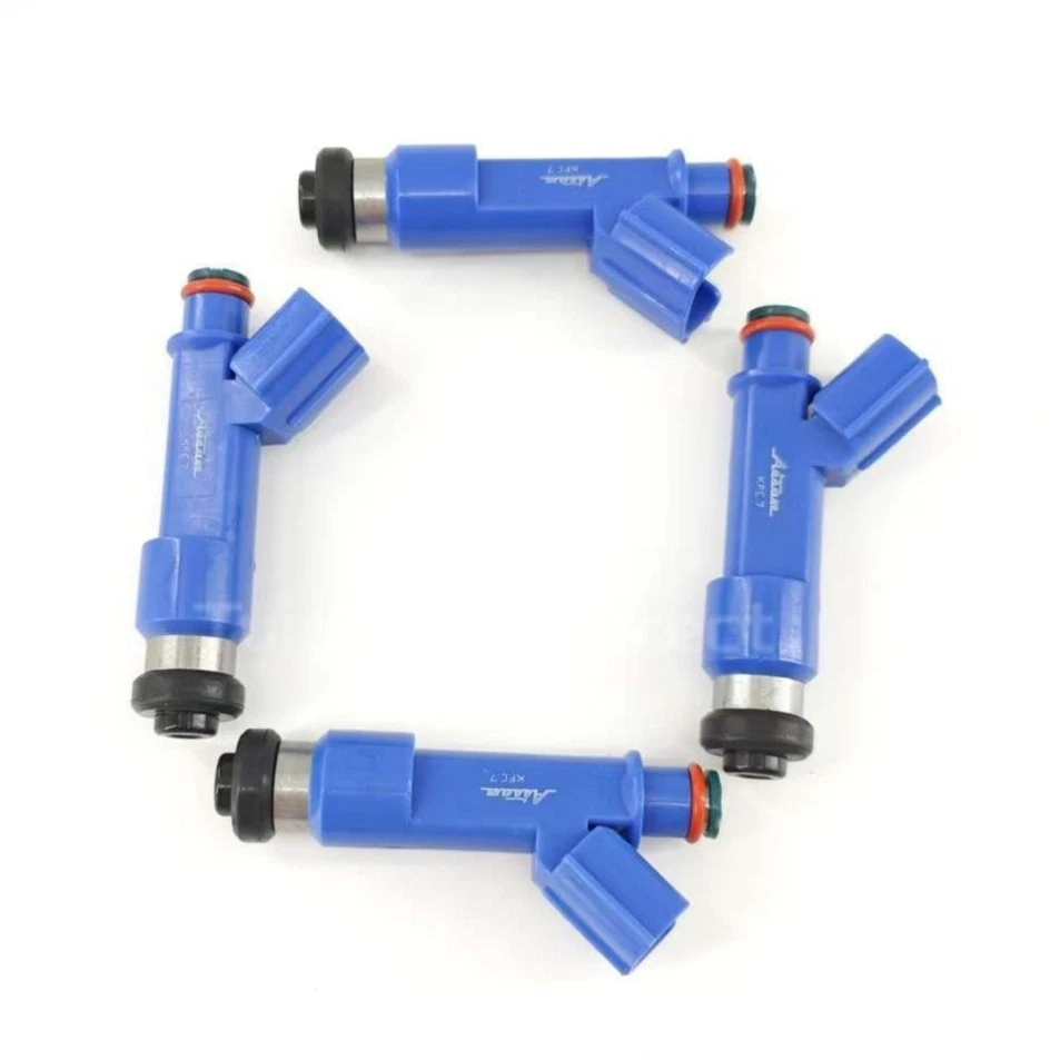 Denso Fuel Injectors Set of 4 23250-21040 Fit For Toyota 2006-2014 Yaris 1.5L Foto 4 de 4