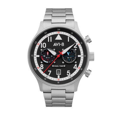 AVI-8 Pilot Hawker Hurricane Carey Herren Rangun japanische Quarz Rangun Uhr A