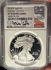 2018-W $1 NGC PR 70 Ultra Cameo American Silver Eagle - First Day Fun Show