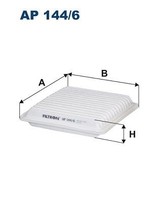 Filtron Luftfilter AP 144/6