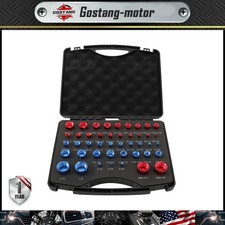44 Pcs Nut and Bolt Thread Checker Set of Nut and Bolt Gauges 23 Inch  21 Metri