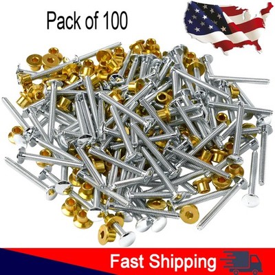 For Peterbilt 379 Hucks & Collars - 3/16'' New Medium Flange Collars Pack of 100