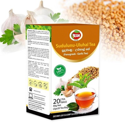 Bockshornklee-Knoblauch Tee Kräutergetränk Bio Natur Hochwertiges Ceylon Produkt