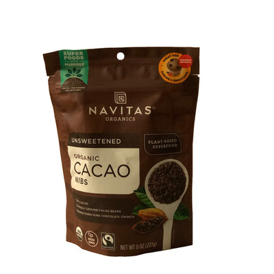Navitas Organics,  Organic 100% Cacao Nibs Unsweetened   Plant-Based Superfood