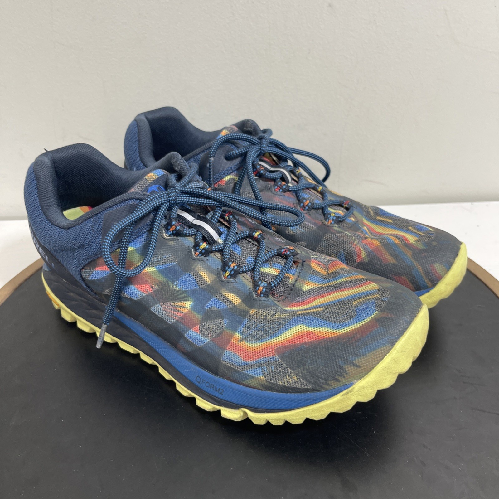 SAOLA Scarpe da trail running Merrell Antora 2 arcobaleno donna 9 5 suola Vibram QForm2 J06718