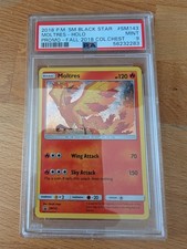 Moltres Holo #SM143 Black Star Promo 2018 Pokemon Collectors Chest PSA 9 Mint on eBay