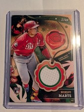 2024 Topps Holiday Baseball - Relic Noelvi Marte RC - Player Memorabilia #RC-NM