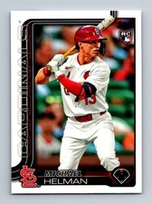 #418 2025 Topps BASE ] Michael Helman RC Cardinals