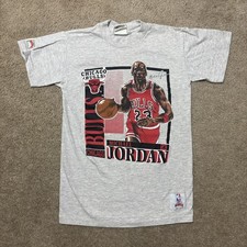Vintage Michael Jordan Nutmeg T-shirt Size M - Chicago Bulls - Salem Sportswear