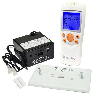 スイッチ　ライト Gas Fireplace Remote Control Kit with Thermostat, Timer & Backlit