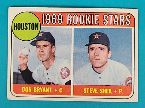 1969 Astros 1969 Rookie Stars: Don Bryant / Steve Shea #499