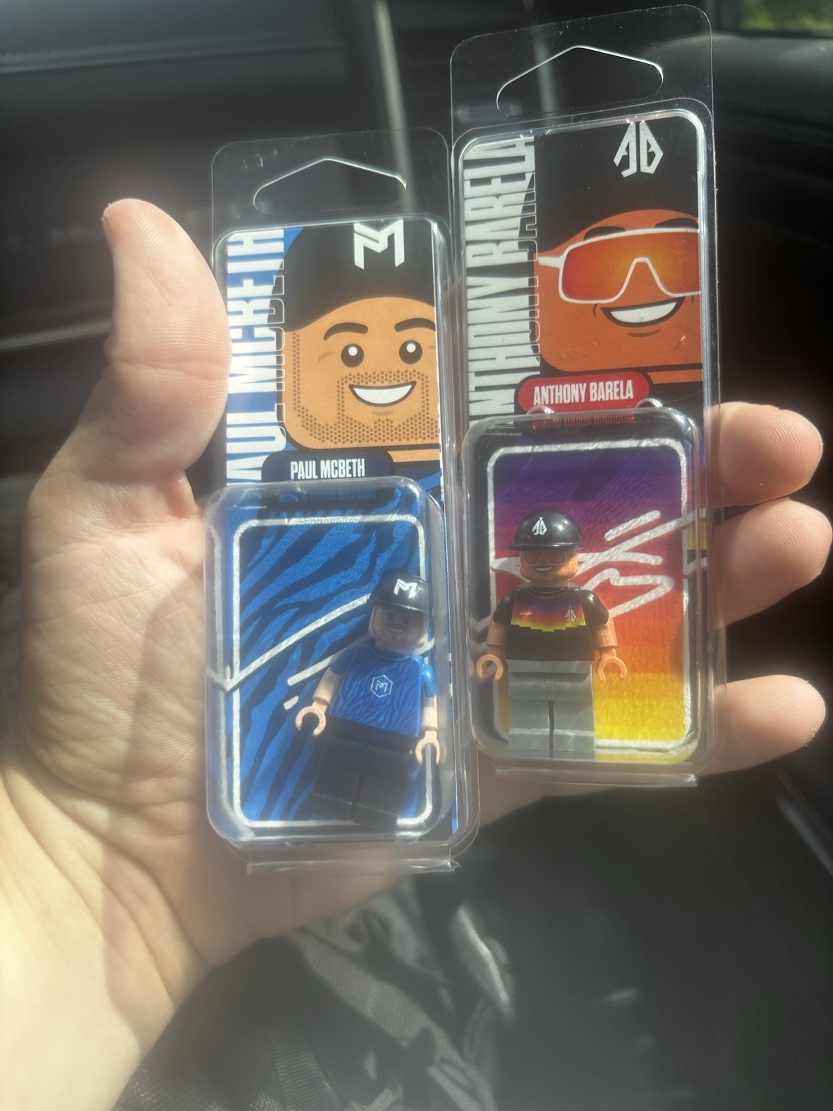 Discraft Paul McBeth Anthony Barela Lego Minifigure Set Esclusivo al Mondo!