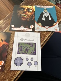 Sega Dreamcast Trading Cards 20 Singles, 4 Open Packs Limited Run Games READ