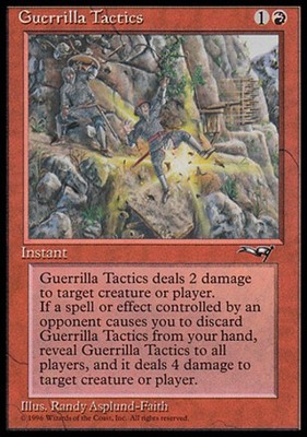 Guerrilla Tactics (Cliff) - Near Mint, English