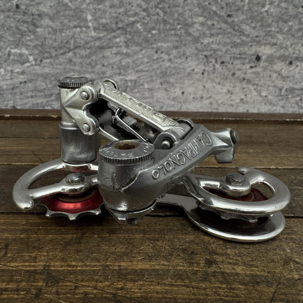 Vintage Campagnolo Rally Rear Derailleur Long Cage Hanger Road
