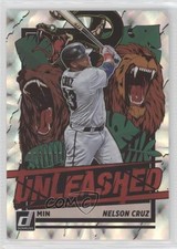 2021 Panini Donruss Unleashed Silver 84/349 Nelson Cruz #UNL12 0x0k