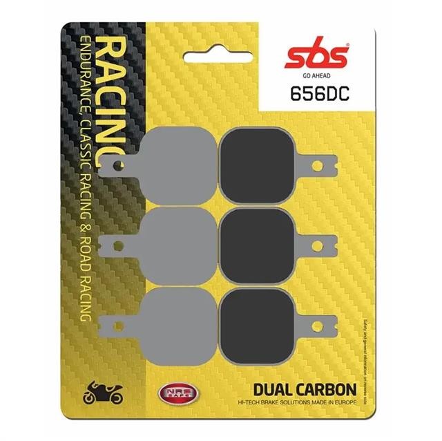 SBS 656DC BRAKE PADS ORGANIC RACING - Image 3