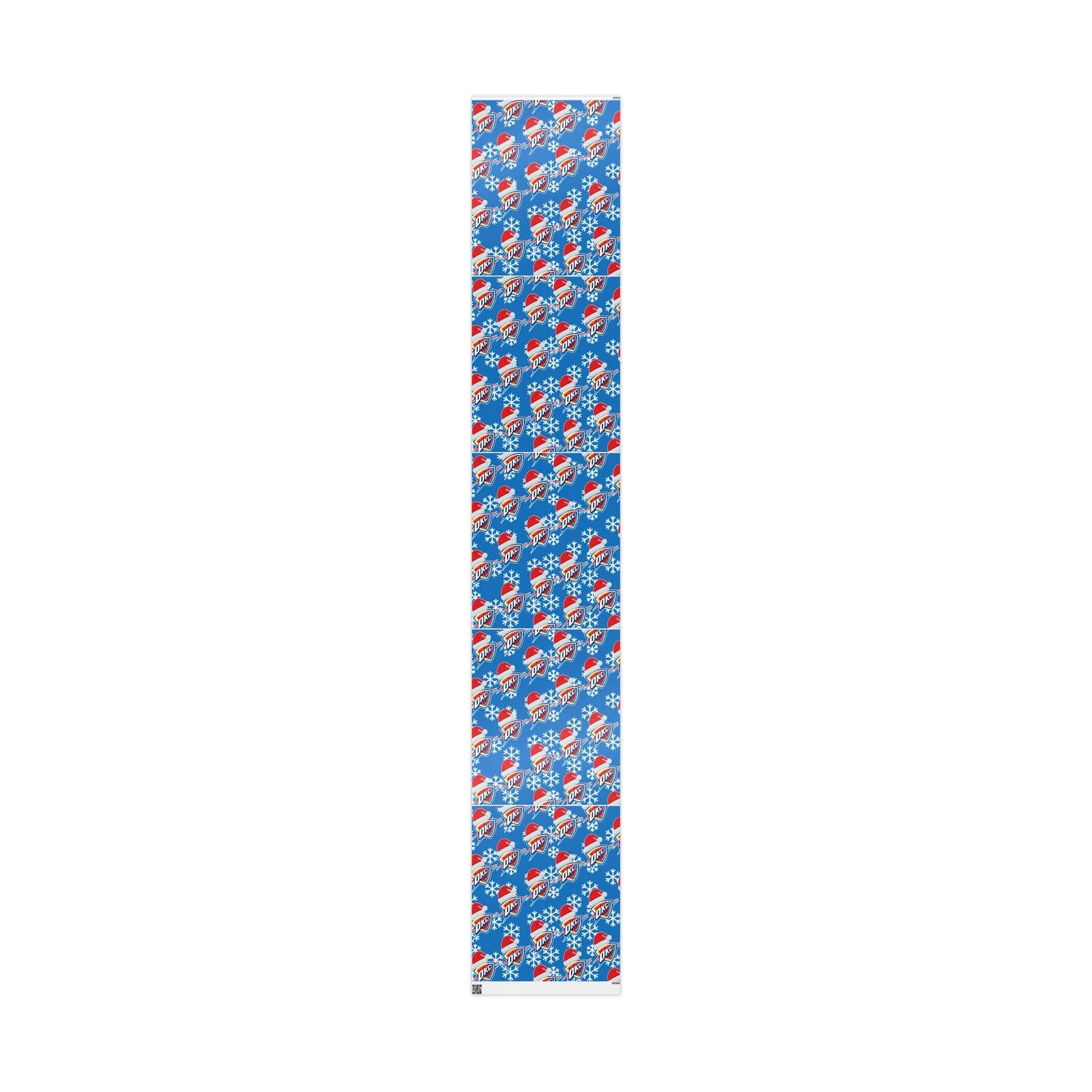 Oklahoma City Thunder Gift Wrapping Paper for Holidays Christmas